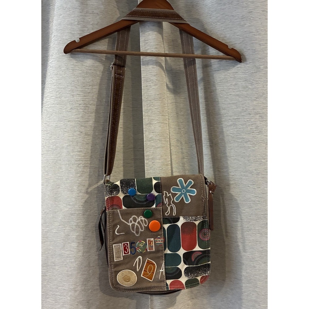 Japanese Brand Patchwork Messenger Crossbody‎ Bag Boho Hippie